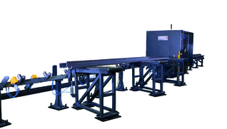 GEKA Gamma Roller 160-3P / ALPS, CNC-controlled line for medium and large profiles