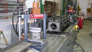 DIMECO MANUFACTURING LINE FOR DIFFERENT COLD ROLLED PROFILES FOR ASSEMBLY OF SOLAR PANELS STRUCTURES DIMECO