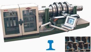 HERLUCE ENGRAVING SYSTEM OF ROLLERS FOR ROLLED RAILS