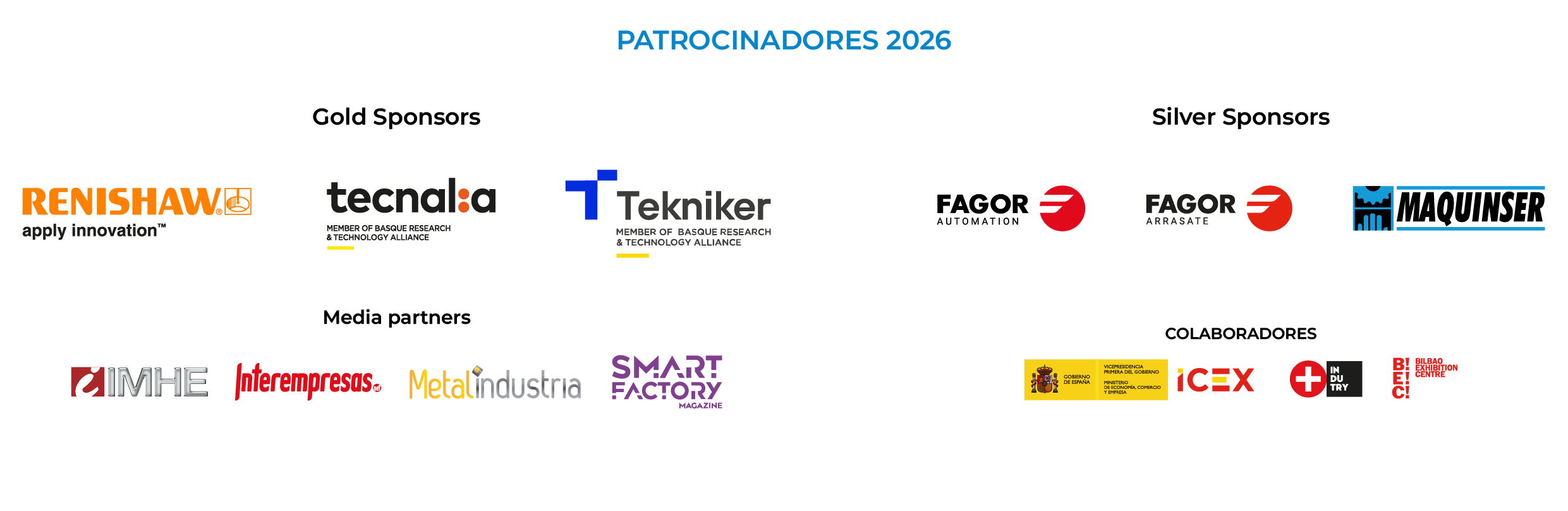 Patrocinadores del III AFM Industry Summit 2026