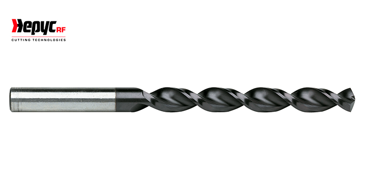 HEPYC type S drill bits for fast chip removal