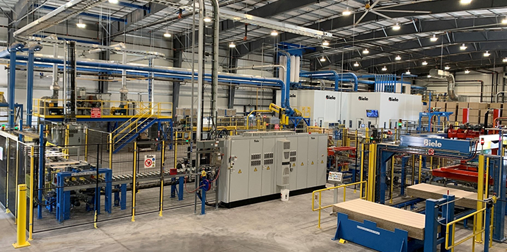 Louisiana Pacific trusts BIELE to boost their shake profile production plant in Canada