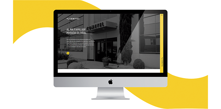 COMETEL launches a new website with its new corporate identity