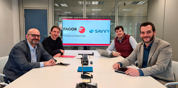 FAGOR AUTOMATION enters into the share capital of Savvy Data Systems to jointly advance in digitization