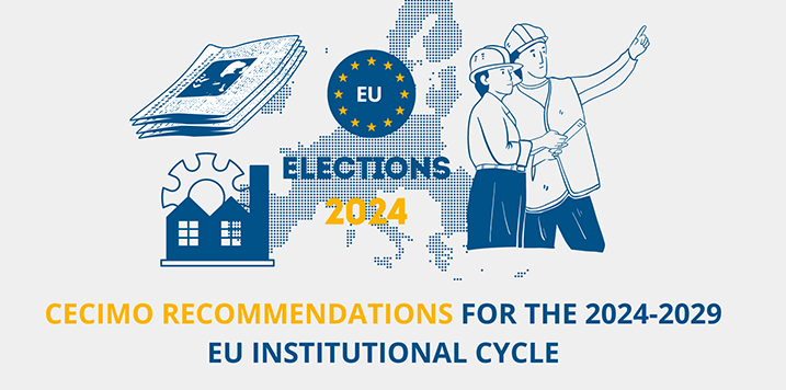 CECIMO recommendations for the EU institutional cycle 2024-2029