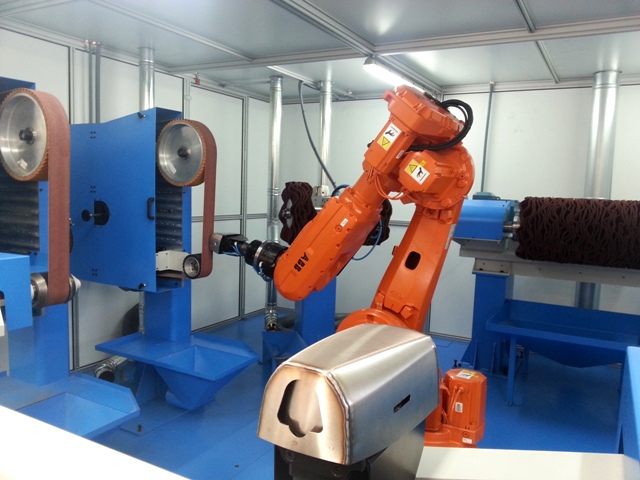 #EUROBLECH2014 - AUTOPULIT will exhibit a robotic cell for deburring, belt-grinding and polishing