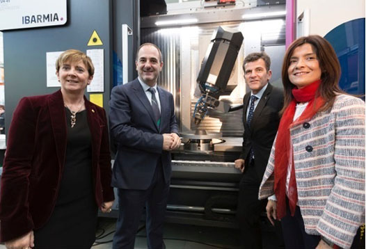 IBARMIA, la UPV/EHU y TECNALIA presentan la mayor máquina de impresión 3D para la Industria
