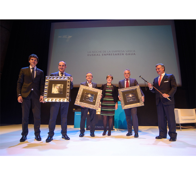 Ibarmia receives the Business Innovation award 2015 by the Basque Company and Society Foundation