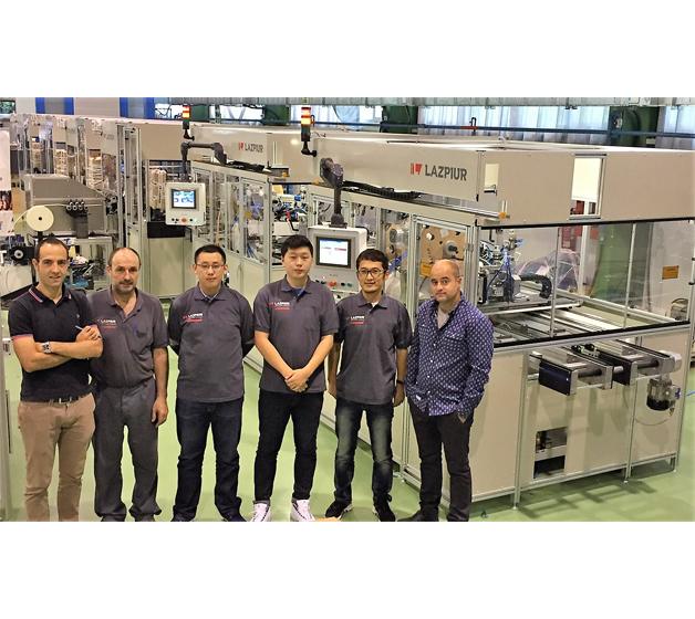 Cy-Time distribuirá las máquinas insertadoras y de electrónica de Lazpiur en China