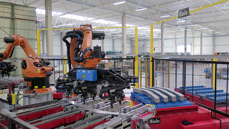 Automatic loading and unloading systems Robot Stacking System
