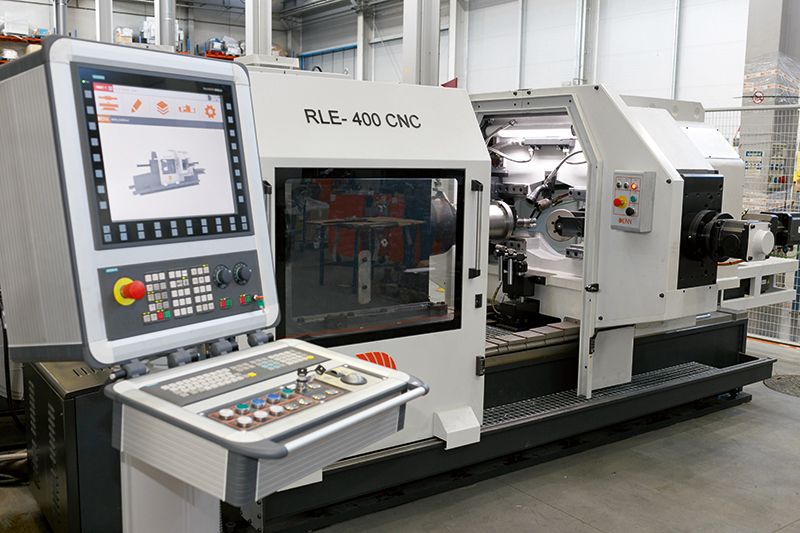 Spline rolling machines  Shear forming, defense industry. RL-400 CNC