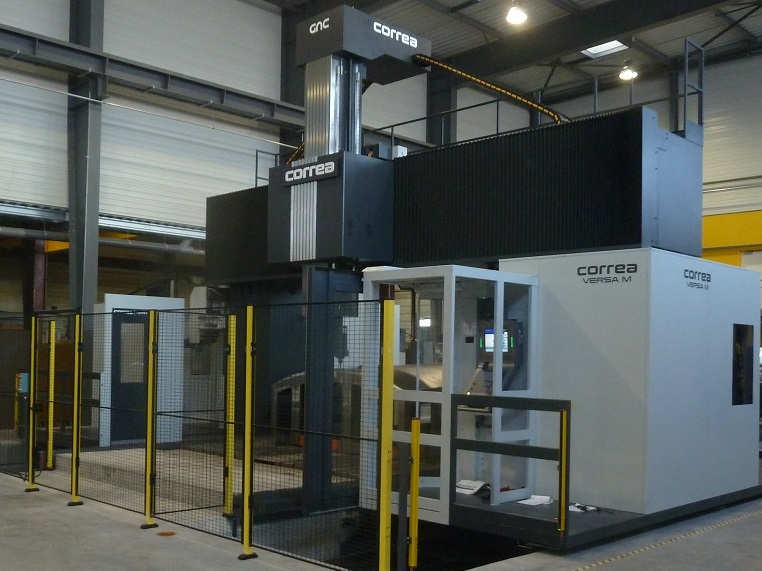 NICOLAS CORREA sells a VERSA-M Gantry type machine to the French Louet