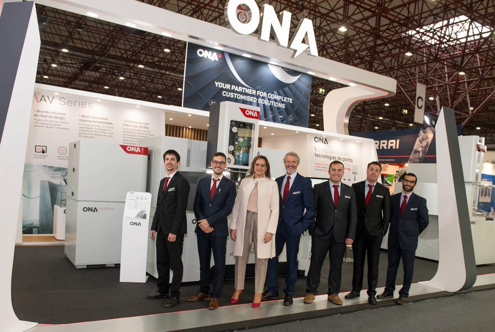 ONA Electroerosión exhibió en EMAF 2018 todo su potencial tecnológico en la Industria 4.0.