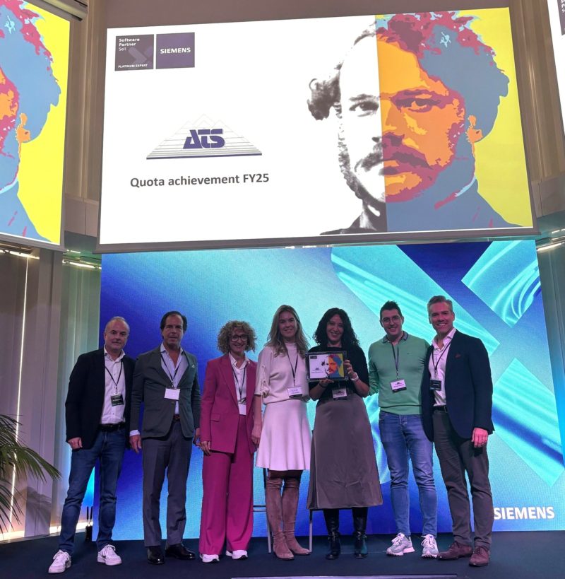 The Spanish division of ATS Global has achieved Platinum Partner status and received the “Quota Achievement FY25” award from Siemens Digital Industries Software.